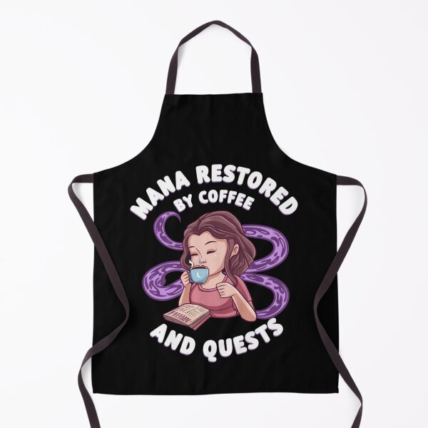 Aperçu de l'œuvre Mana restauré par le café et les quêtes – Funny Mom Gamer créée et vendue par MagicWander.