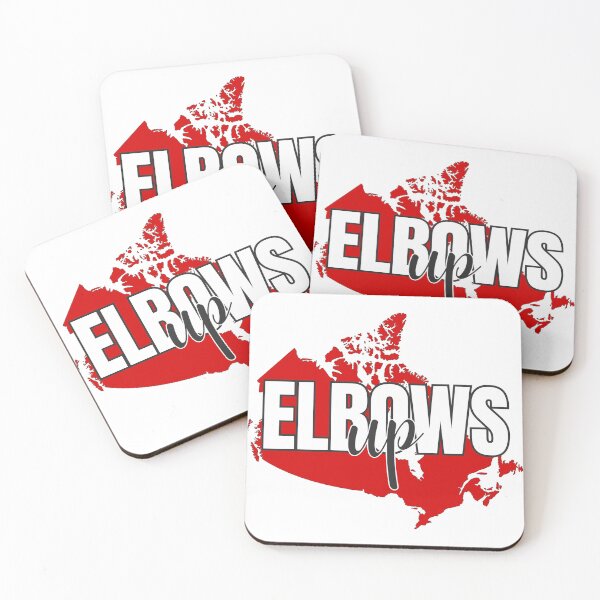 Item preview, Elbows Up – Canadian Grit Meets Bold Style designed and sold by KimRG.