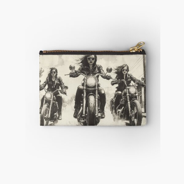 Item preview, Ride Stories – Vintage Motorcycle Postcard Series #34 Throttle Queens designed and sold by SteadyRolling.