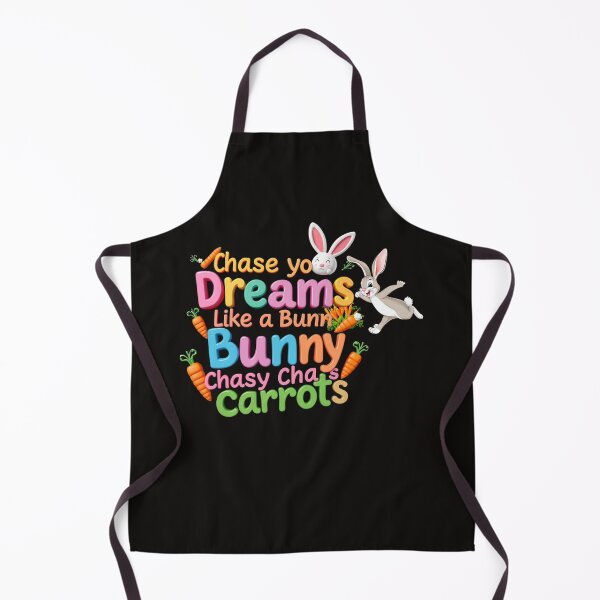 Item preview, CHASE YOUR DREAMS LIKE A BUNNY CHASES CARROTS -Motivational T-Shirt on Redbubble designed and sold by Mikel-empire.