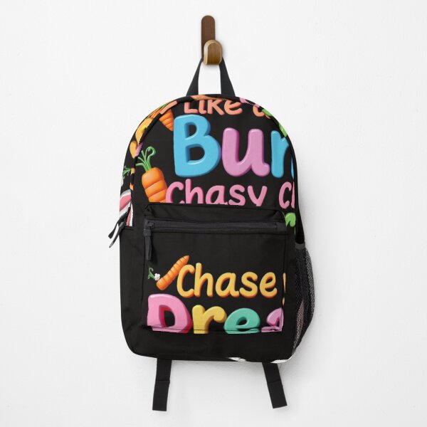 Item preview, CHASE YOUR DREAMS LIKE A BUNNY CHASES CARROTS -Motivational T-Shirt on Redbubble designed and sold by Mikel-empire.
