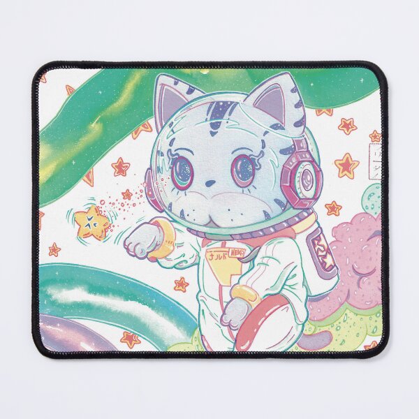 Item preview, Space Neko in the Multiverse designed and sold by gorogoroartsy.