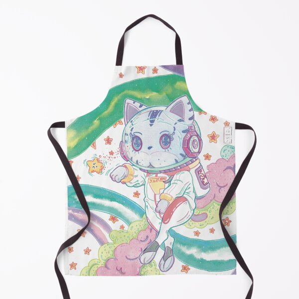 Item preview, Space Neko in the Multiverse designed and sold by gorogoroartsy.