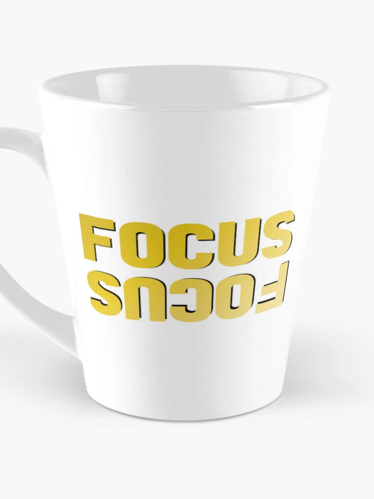 Thumbnail 3 of 4, Coffee Mug, Focus Reverse Word designed and sold by IRON WINGS /USAF.