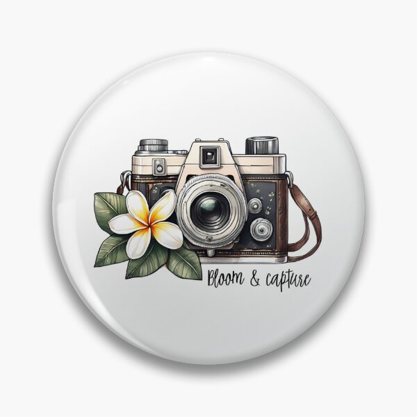 Item preview, Floral Flashback – Vintage Cameras in Full Bloom designed and sold by MiszungART.