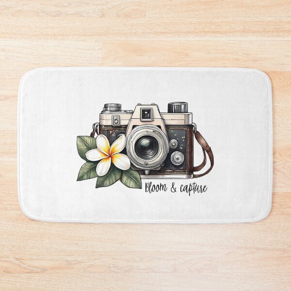 Item preview, Floral Flashback – Vintage Cameras in Full Bloom designed and sold by MiszungART.