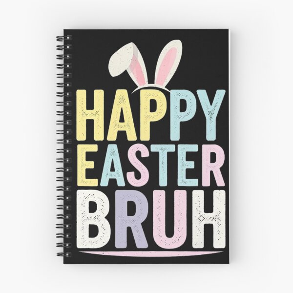 Item preview, HAPPY EASTER BRUH – Fun & Trendy Pastel Bunny Design designed and sold by SztylishDesigns.