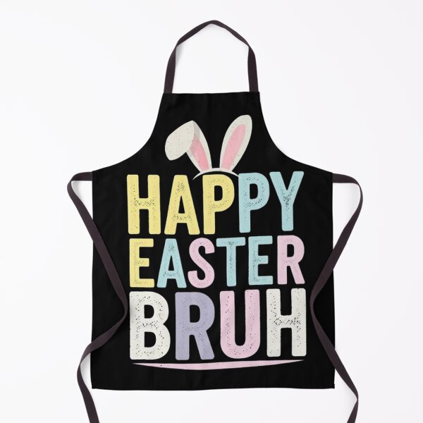 Item preview, HAPPY EASTER BRUH – Fun & Trendy Pastel Bunny Design designed and sold by SztylishDesigns.