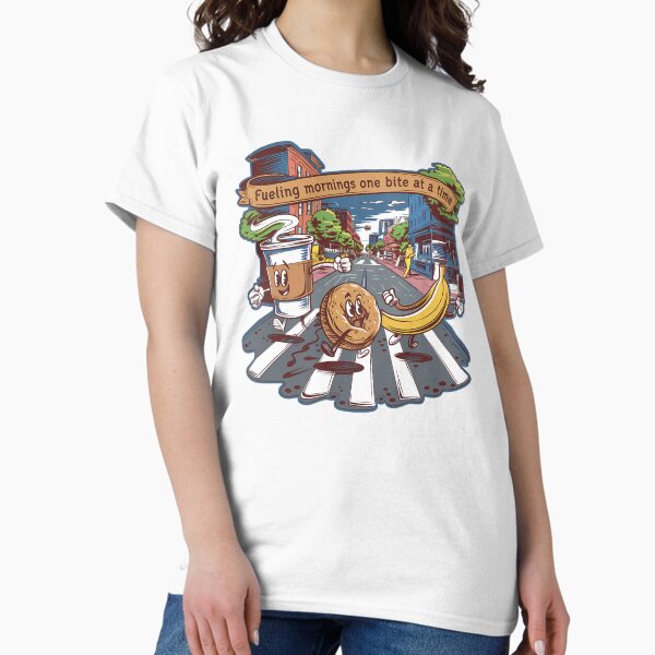 Item preview, Breakfast Dash Fueling Mornings One Bite at a Time T-Shirt designed and sold by Jirakit789.