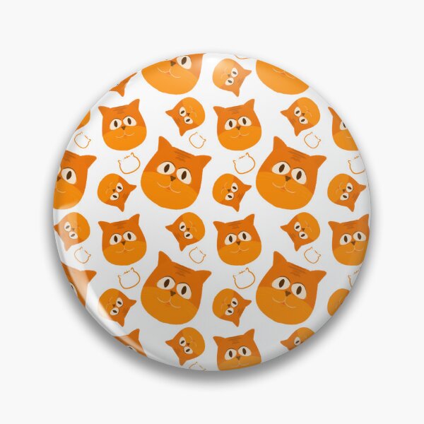 Item preview, Orange cats on white background. designed and sold by MaeMaeArtwork.