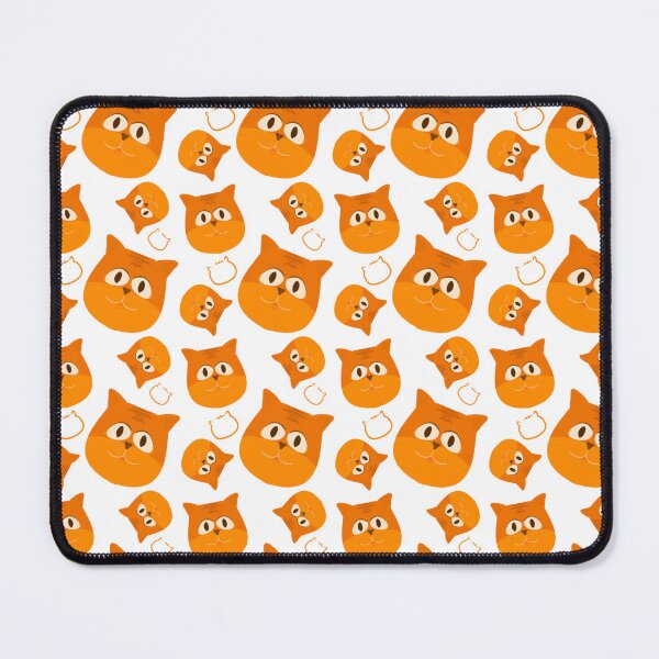 Item preview, Orange cats on white background. designed and sold by MaeMaeArtwork.