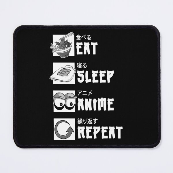 Item preview, Eat Sleep Anime Repeat designed and sold by feggas.