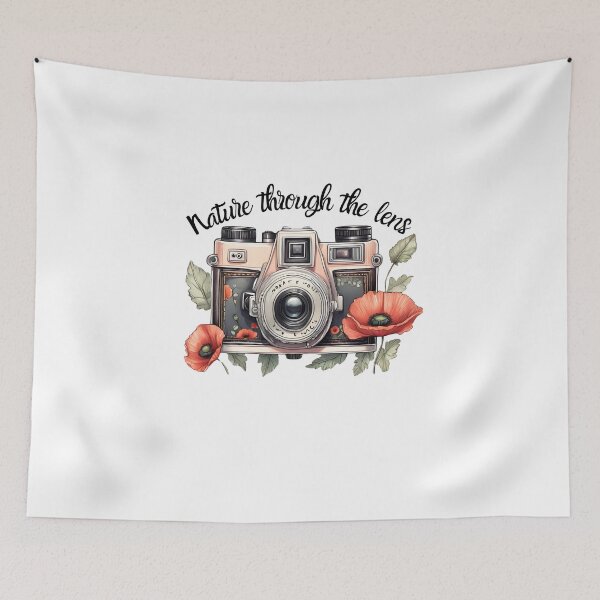 Item preview, Floral Flashback – Vintage Cameras in Full Bloom designed and sold by MiszungART.