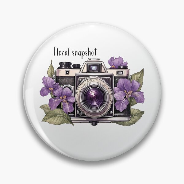 Item preview, Floral Flashback – Vintage Cameras in Full Bloom designed and sold by MiszungART.