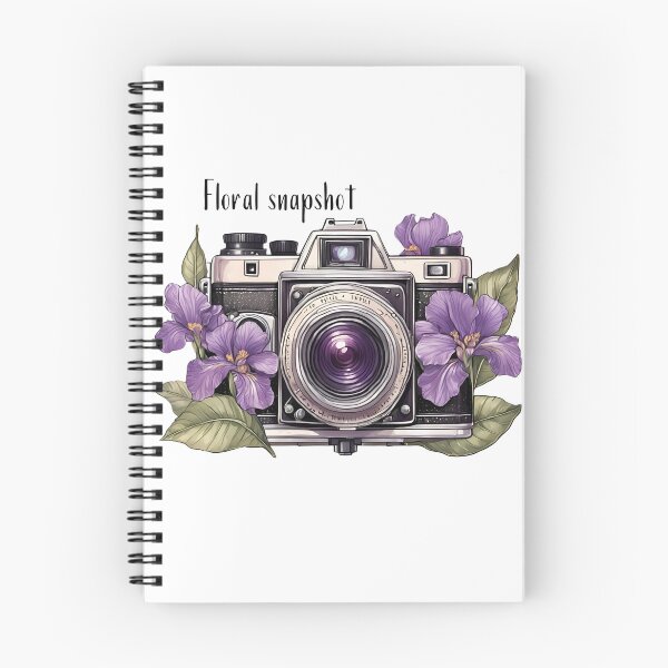 Item preview, Floral Flashback – Vintage Cameras in Full Bloom designed and sold by MiszungART.