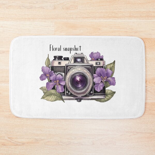 Item preview, Floral Flashback – Vintage Cameras in Full Bloom designed and sold by MiszungART.
