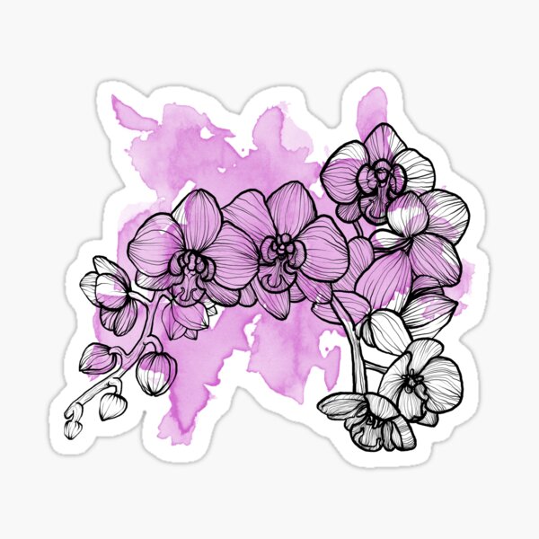 Item preview, Orchid designed and sold by _MuzaInspires_.