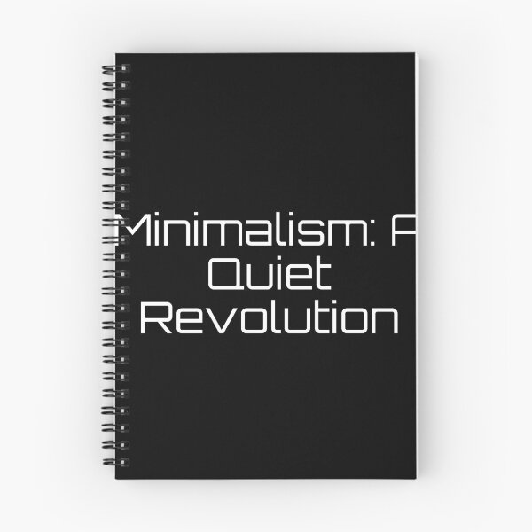Item preview, Minimalism: A Quiet Revolution designed and sold by Ninjacatoff.