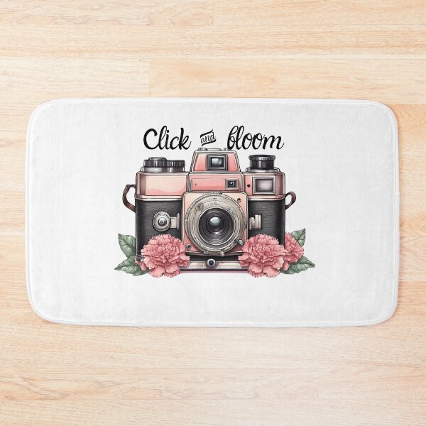 Item preview, Floral Flashback – Vintage Cameras in Full Bloom designed and sold by MiszungART.