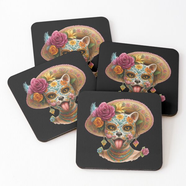 Item preview, Purr-fectly Floral with a Sting of Sass designed and sold by Maryna_Reine.
