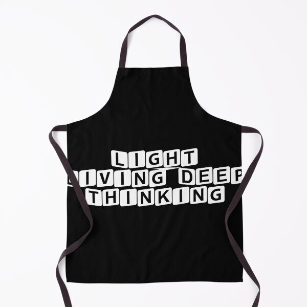 Item preview, Light Living, Deep Thinking designed and sold by Ninjacatoff.