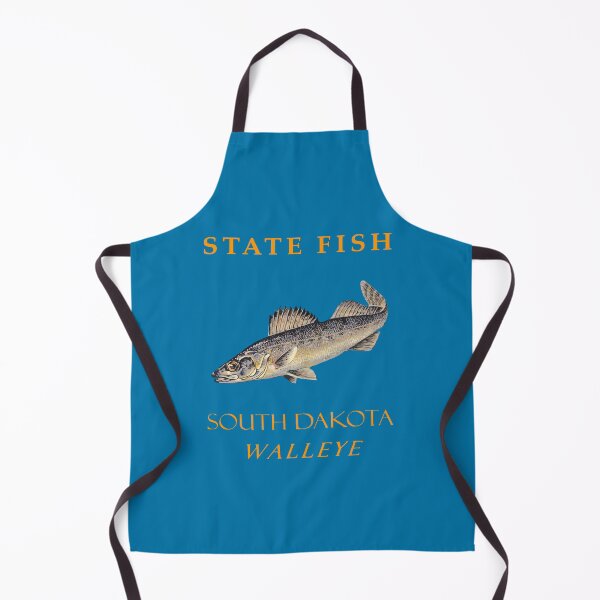 Item preview, South Dakota Territory Fish The Walleye designed and sold by taiche.