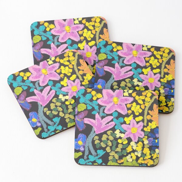 Item preview, Floral Oil Pastel A designed and sold by HmgrownEclectic.