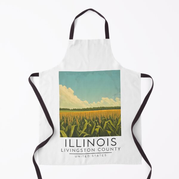 Item preview, A Vintage Poster of Livingston County - Illinois - US designed and sold by GoodOldVintage.