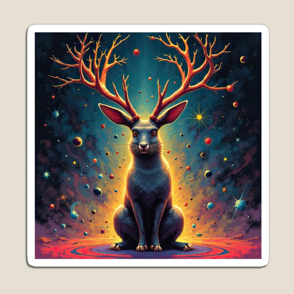 Item preview, Atomic Jackalope designed and sold by HabitableMoons.