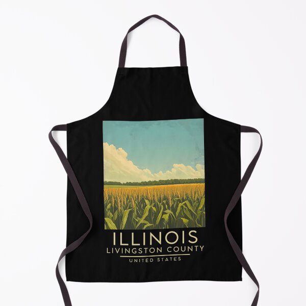 Item preview, A Vintage Poster of Livingston County - Illinois - US designed and sold by GoodOldVintage.