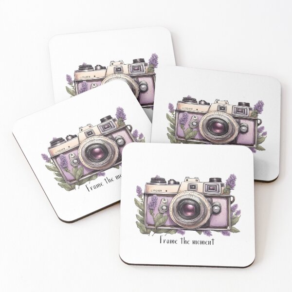 Item preview, Floral Flashback – Vintage Cameras in Full Bloom designed and sold by MiszungART.