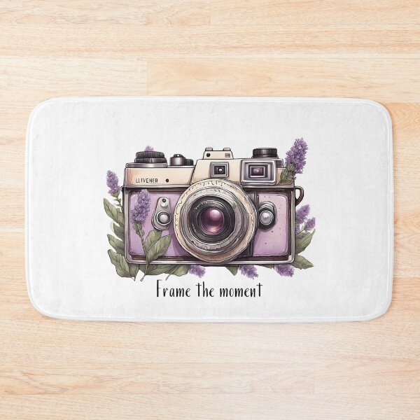 Item preview, Floral Flashback – Vintage Cameras in Full Bloom designed and sold by MiszungART.