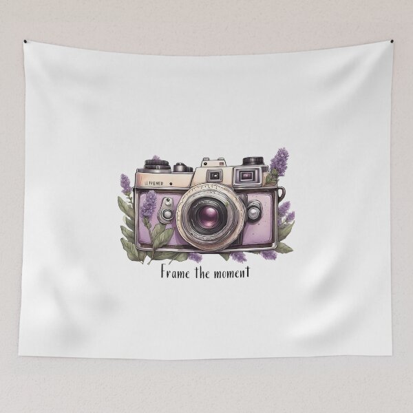Item preview, Floral Flashback – Vintage Cameras in Full Bloom designed and sold by MiszungART.