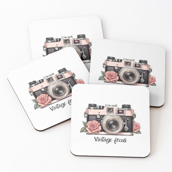 Item preview, Floral Flashback – Vintage Cameras in Full Bloom designed and sold by MiszungART.