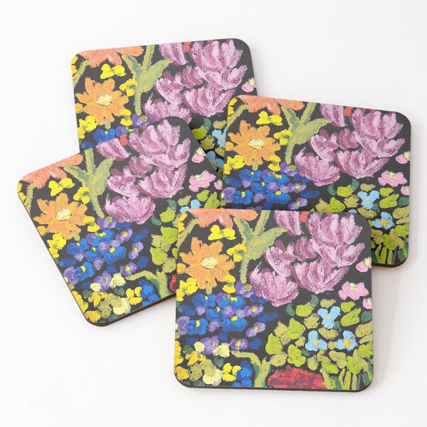 Item preview, Floral Impasto B designed and sold by HmgrownEclectic.