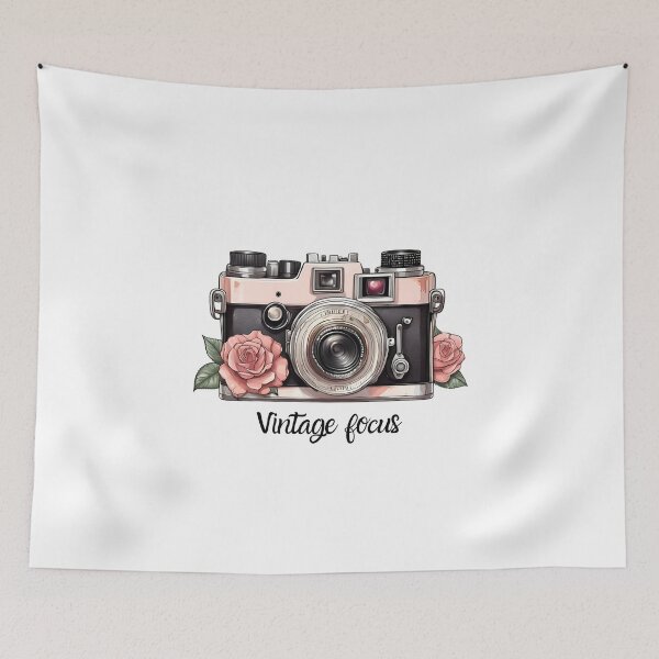 Item preview, Floral Flashback – Vintage Cameras in Full Bloom designed and sold by MiszungART.