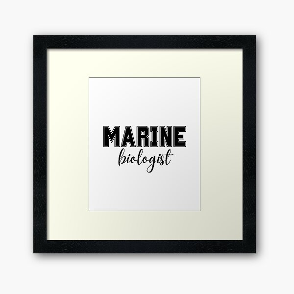 Item preview, Marine Biologist Varsity Style Ocean Life designed and sold by StemMerch247.