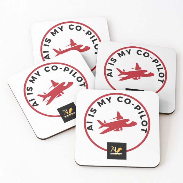 Item preview, AI Is My Co-Pilot – Futuristic Tech & AI Enthusiast Design designed and sold by AIKNOCKTECK.