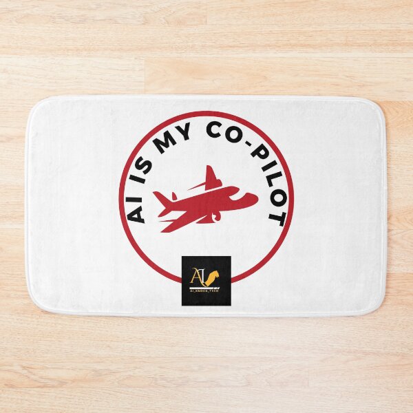 Item preview, AI Is My Co-Pilot – Futuristic Tech & AI Enthusiast Design designed and sold by AIKNOCKTECK.
