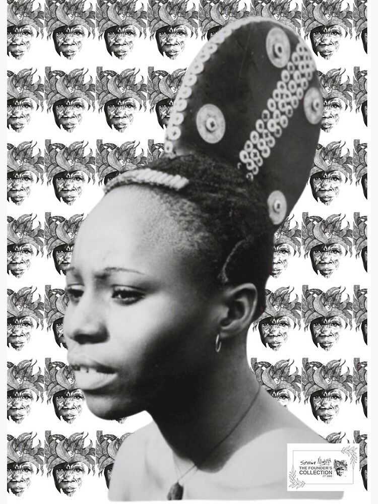 Thumbnail 2 of 2, Art Board Print, Siphiwe Ngwenya’s A Cousin Sister I Never Had designed and sold by Maboneng.