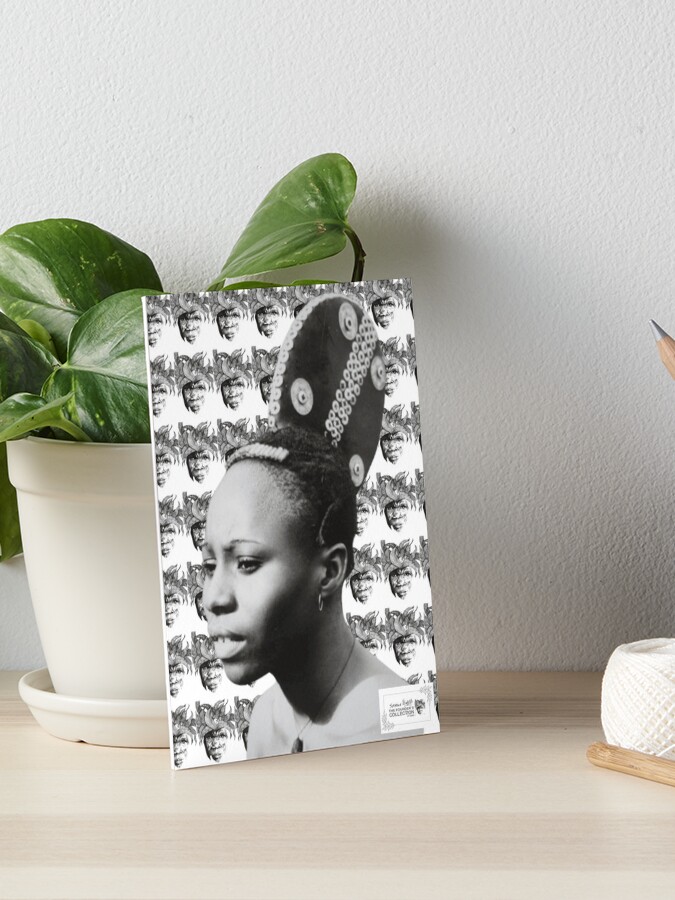 Thumbnail 1 of 2, Art Board Print, Siphiwe Ngwenya’s A Cousin Sister I Never Had designed and sold by Maboneng.