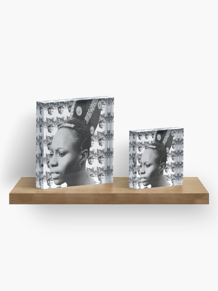 Thumbnail 4 of 5, Acrylic Block, Siphiwe Ngwenya’s A Cousin Sister I Never Had designed and sold by Maboneng.