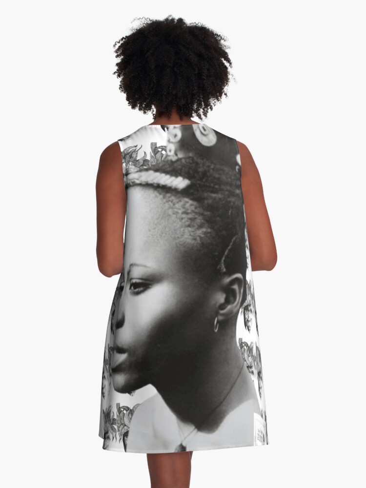 Thumbnail 3 of 4, A-Line Dress, Siphiwe Ngwenya’s A Cousin Sister I Never Had designed and sold by Maboneng.