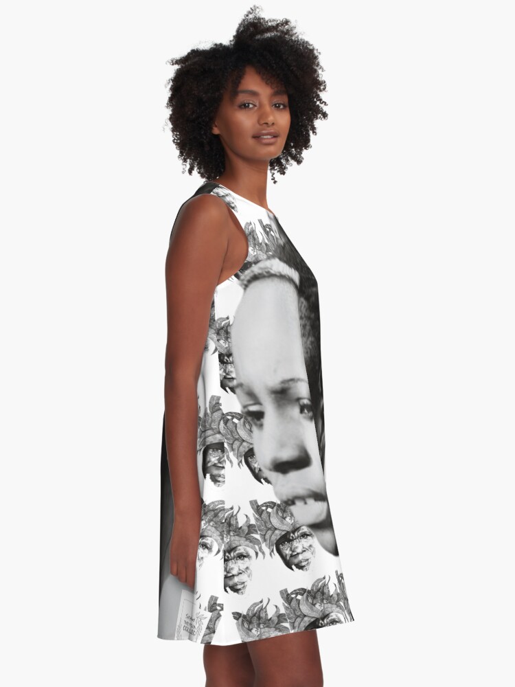 Thumbnail 2 of 4, A-Line Dress, Siphiwe Ngwenya’s A Cousin Sister I Never Had designed and sold by Maboneng.