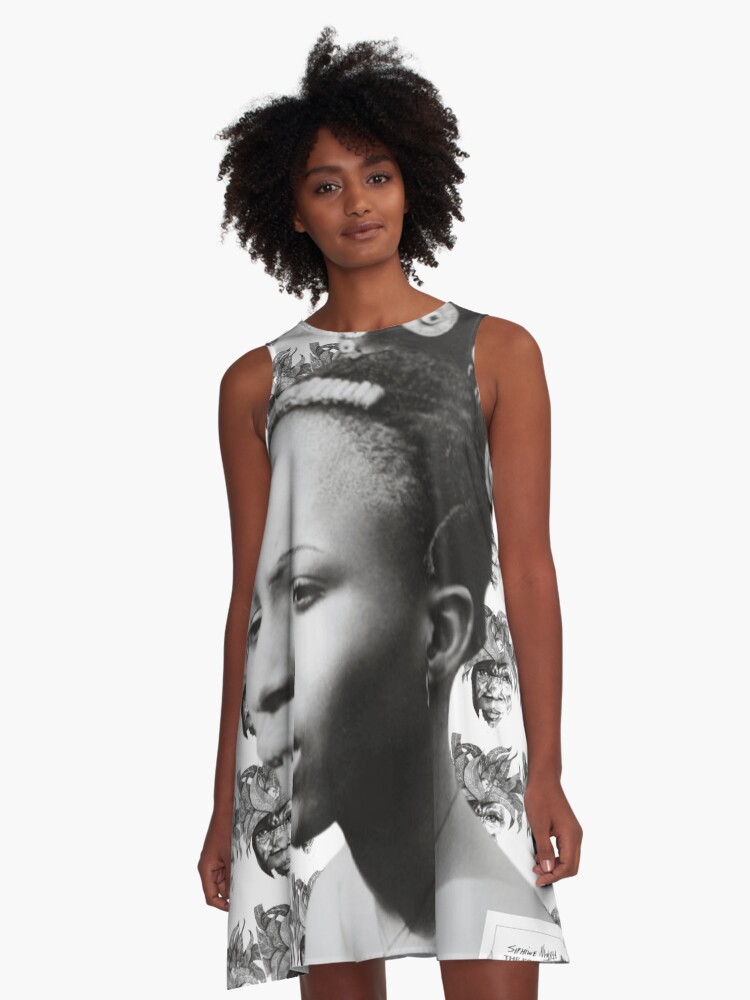 Thumbnail 1 of 4, A-Line Dress, Siphiwe Ngwenya’s A Cousin Sister I Never Had designed and sold by Maboneng.