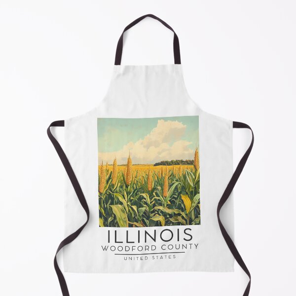 Item preview, A Vintage Poster of Woodford County - Illinois - US designed and sold by GoodOldVintage.