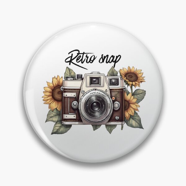 Item preview, Floral Flashback – Vintage Cameras in Full Bloom designed and sold by MiszungART.