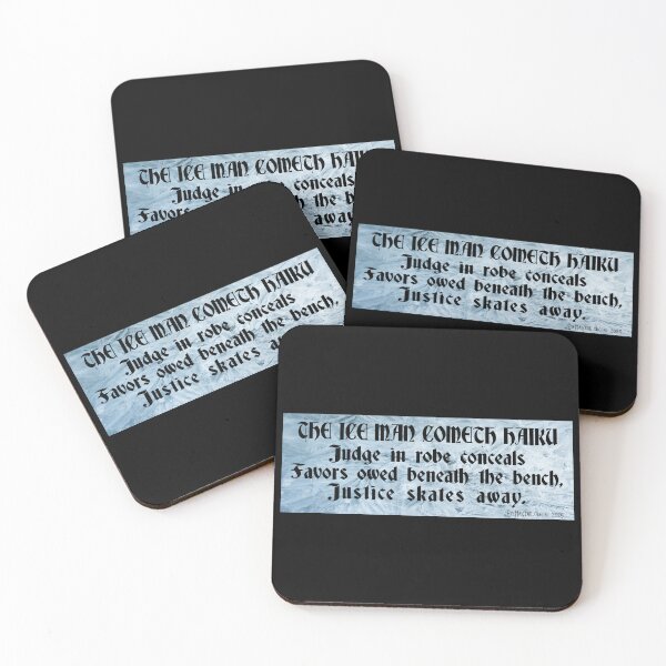 Item preview, The Ice Man Cometh Haiku designed and sold by EyeMagined.