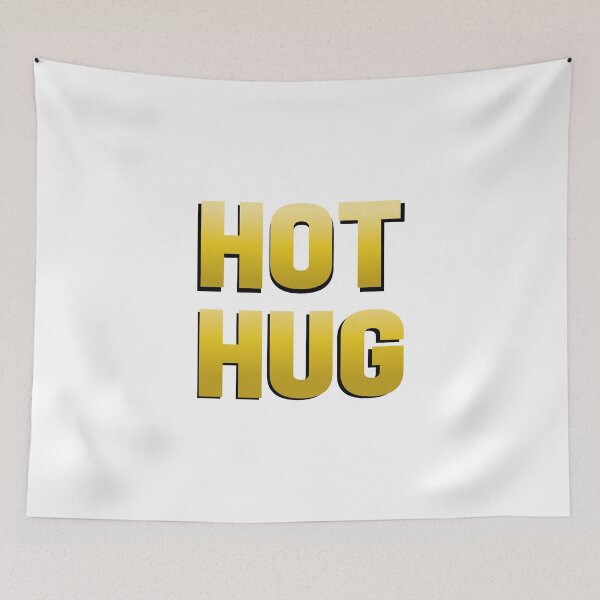 Item preview, Texted Hot Hug designed and sold by Combat Skies.