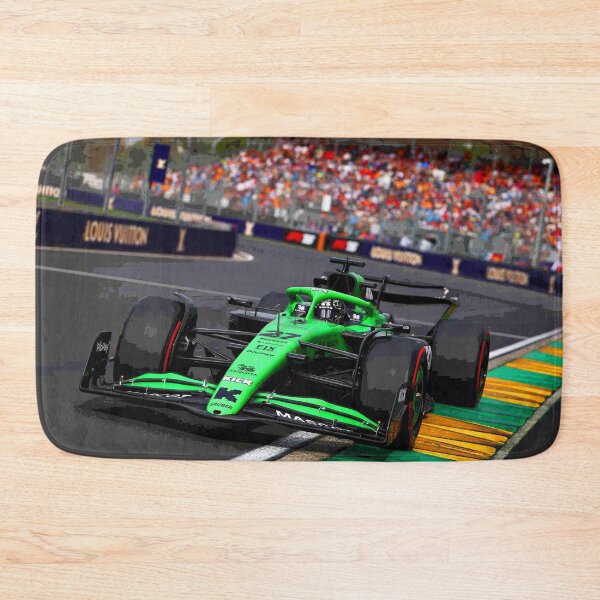 Item preview, Nico Hulkenberg racing his 2025 F1 car at Albert Park during the Australian Grand Prix abstract designed and sold by Rodissimus1984.